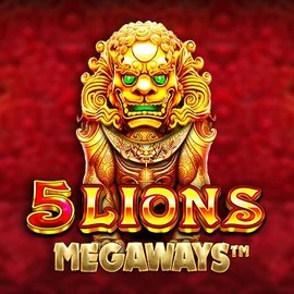 5 Lions Megaways by Pragmatic Play, showcased at lataamocasinos.fi – game logo