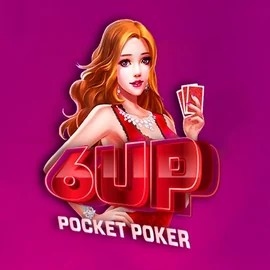 Logo of 6 Up Pocket Poker from FlipLuck at Lataamo Casino