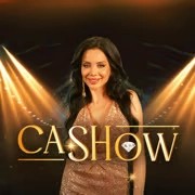 Cash Show slot logo by Galaxsys at Lataamo CasinoCash Show