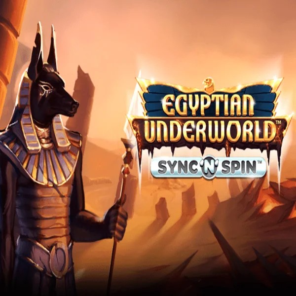 Egyptian Underworld logo by Greentube at Lataamo Casino