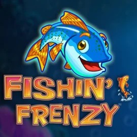 Fishin Frenzy slot logo by Blueprint Gaming at Lataamo CasinoFishin Frenzy