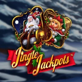 Jingle Jackpots slot logo by Dragon Gaming at Lataamo CasinoJingle Jackpots