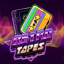 Logo of Retro Tapes from Push Gaming at Lataamo Casino