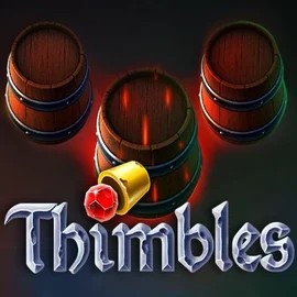 Thimbles slot logo by Evoplay at Lataamo CasinoThimbles